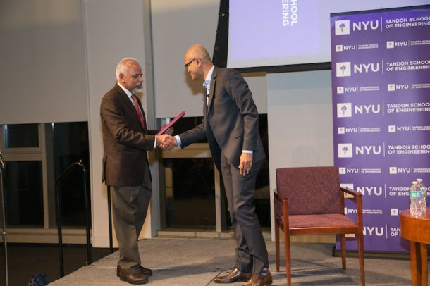 Dean Sreenivasan, wanting to give Nadella a gift for his visit, noted that the CEO adhered to the Silicon Valley trend of casually wearing his shirt with an open collar and presented him with the one thing he obviously didn’t own: an NYU necktie.