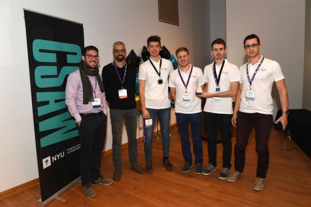 The team Grenoble INP-ESISAR has been traveling from France to compete in the CSAW Embeded Security Competition finals for five of the last six CSAW competitions