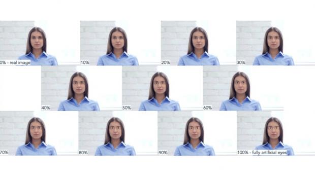 Facial Perception and the Uncanny Valley artificial eyes