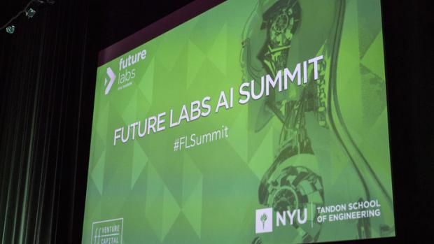 Future Labs AI Summit screen presentation