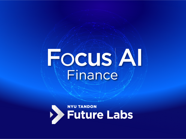 Banner with Future Labs Focus AI graphics and branding