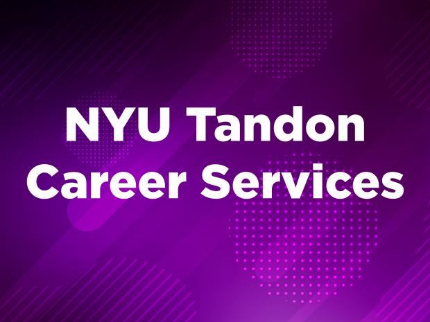 NYU Tandon Career Services graphic