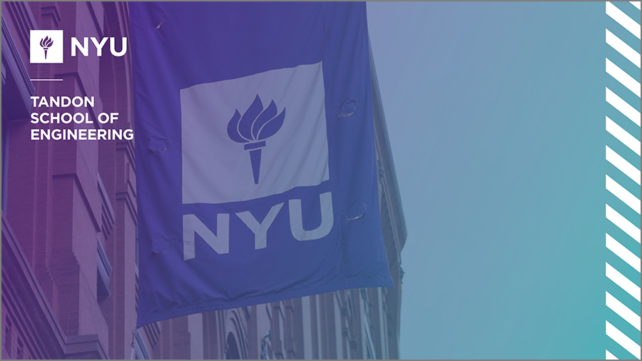 NYU Flag Zoom Background
