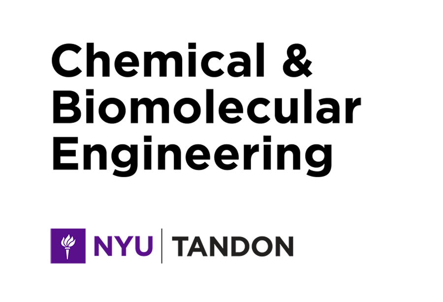 CBE department lockup with purple NYU