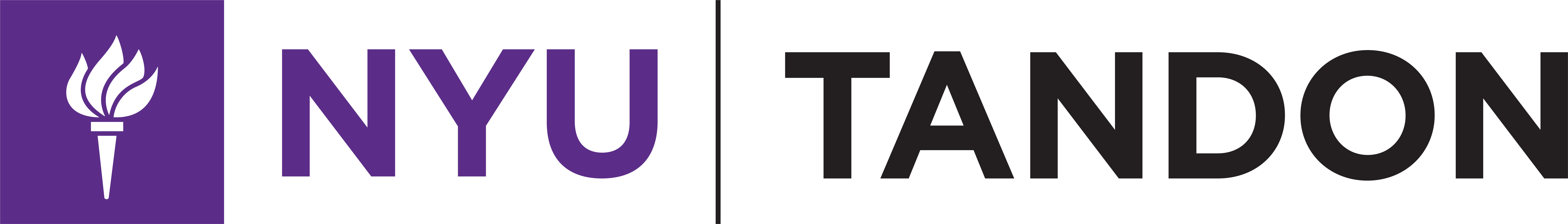 NYU Tandon short logo reading "NYU Tandon"