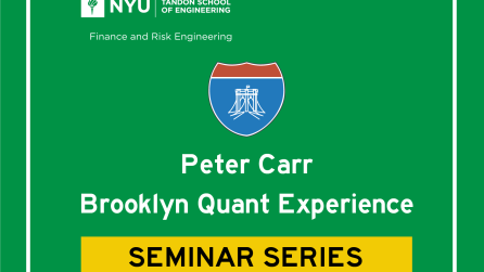 Peter Carr BQE Seminar Series