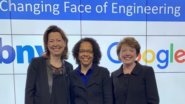 three female engineering deans