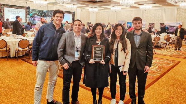 NYU-ITE with its Student Chapter Achievement Award