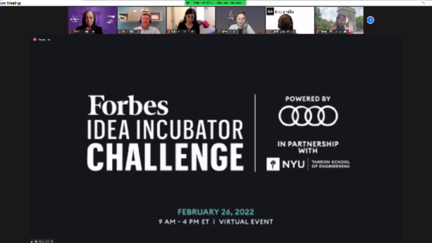 Forbes Idea Incubator on Zoom