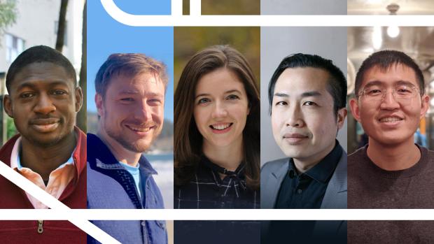Headshots of 5 Faculty members