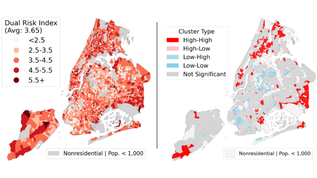 NYC Fire risk map 