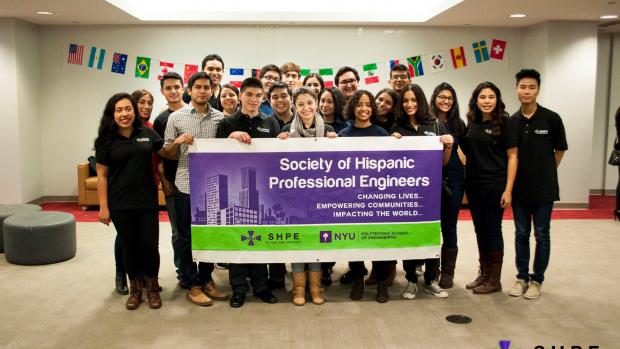 Student Engineers during 2015 Hispanic Heritage Month
