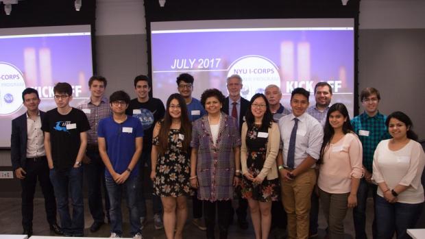 Chandrika Tandon with the first cohort of the NYU I-Corps Summer Program