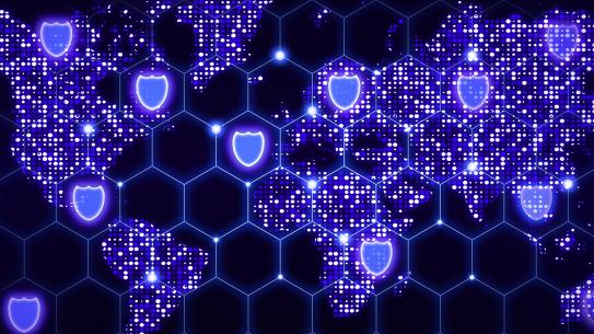 Cybersecurity World Map