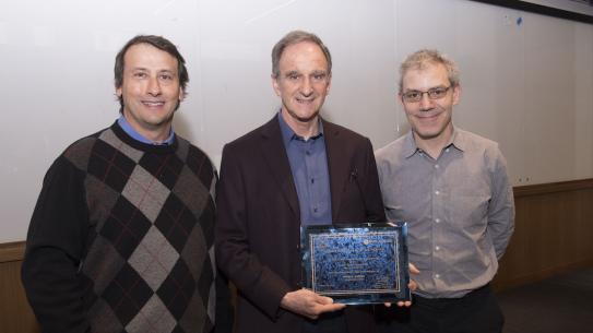 Ted Rappaport, Martin Hellman and Ivan Selesnick