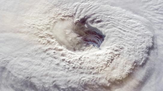 eye of hurricane