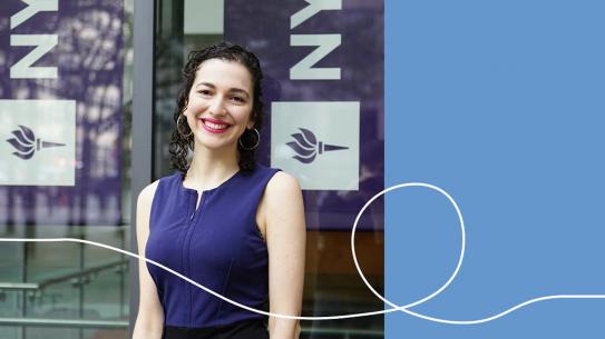 Grad student Katie Rosman