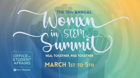 10th Annual Women in STEM Summit. Heal Together, Rise Together. March 1-5