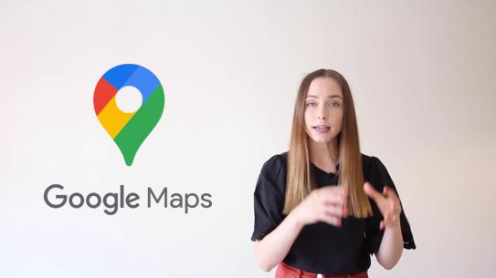 Rachel Inman and Google Maps logo
