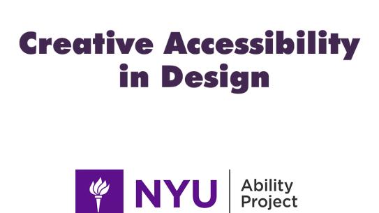 Creative Accessibility VIP Team Logo