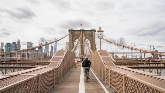 OnRamp to the Brooklyn Bridge