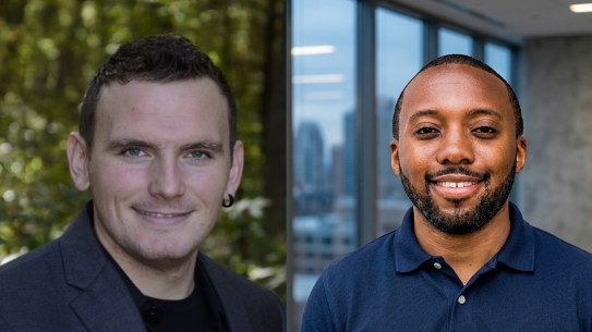 Headshots of George and Colby of Sapient