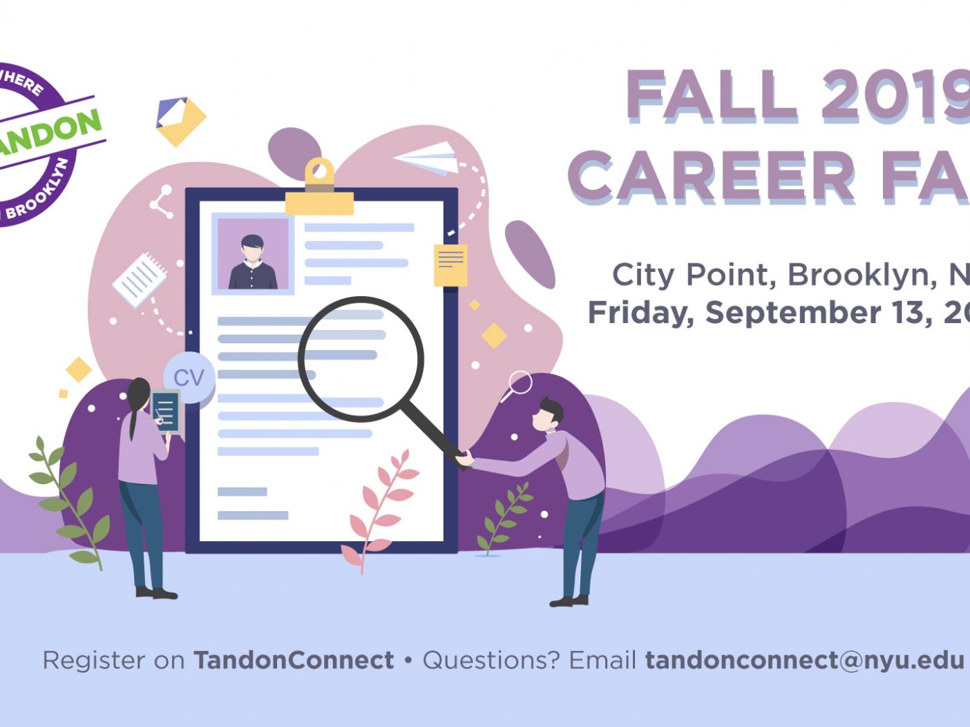 Fall 2019 Career & Internship Fair | NYU Tandon School of Engineering