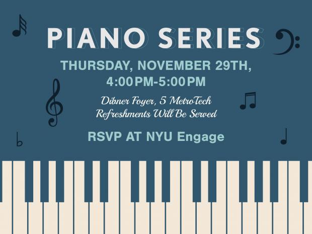 Image Description: Event Flyer for 11-18 Piano Series