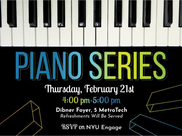 Image Description: Event flyer for 2/19 Piano Series Concert