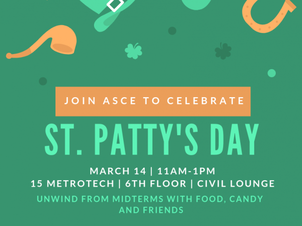 ASCE Celebrates St. Patty's Day!