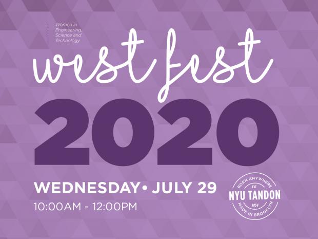 WEST Fest 2020 Digital Poster