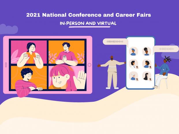 2021 National Conference and Career Fairs - in person and virtual