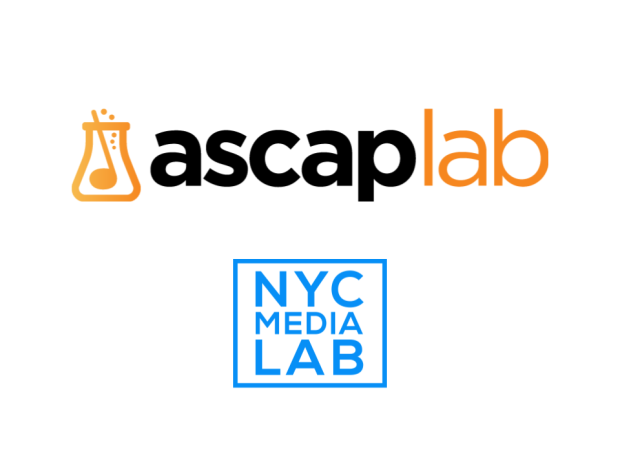 text logos for ascaplab and NYC Media Lab