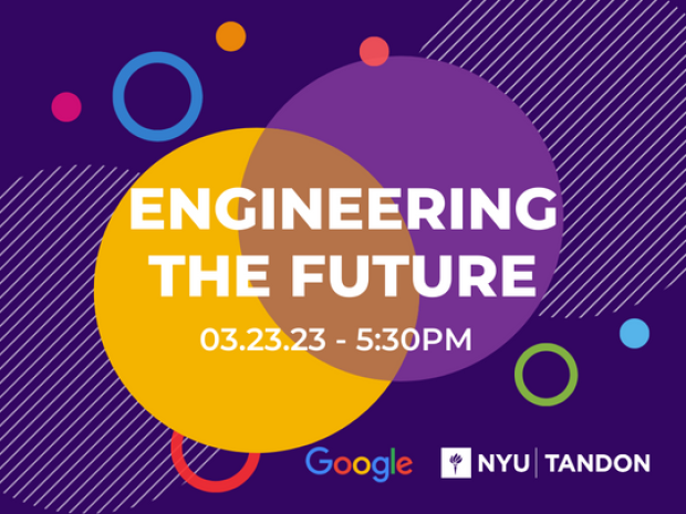 Venn diagram with Engineering the Future March 23 at 5:30pm