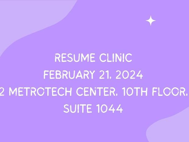 2/21 Resume Clinic
