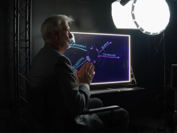 Pete Voltz in studio