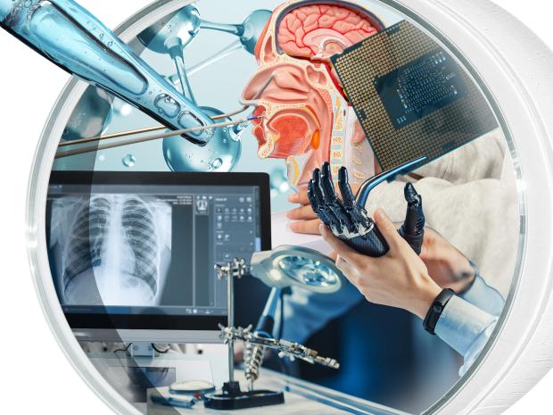 a college of biomedical related images