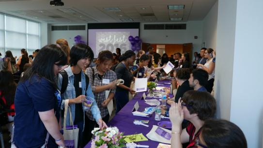 The annual WEST Fest welcomes incoming female engineering students to learn more about opportunities at Tandon, and meet fellow women students.