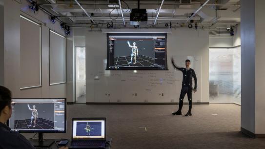 body motion capture studio