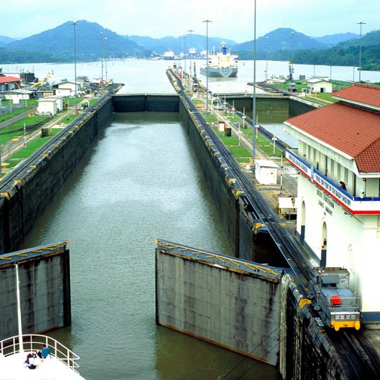Locks at Panama Canal