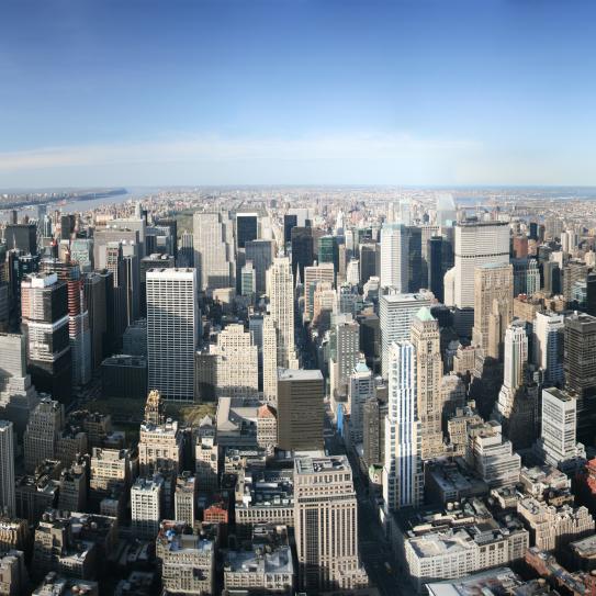 New York City ariel view