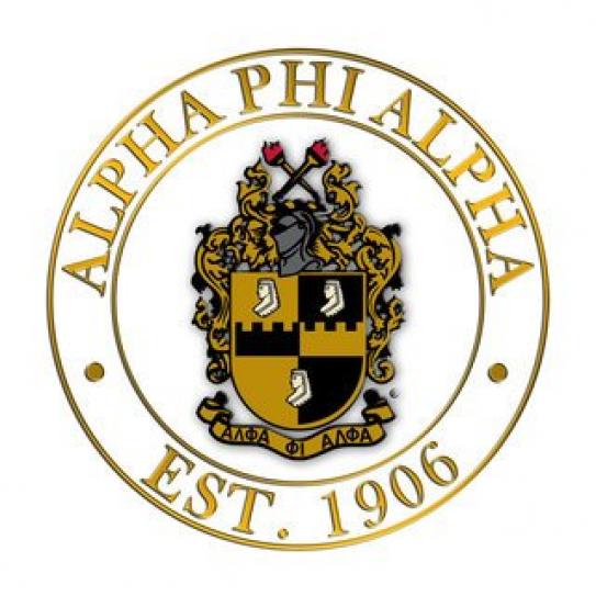 Alpha Phi Alpha crest