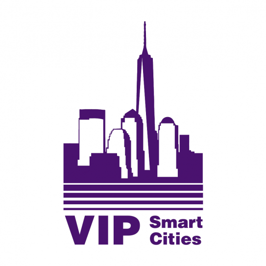 Premium Vector | Smart city logo